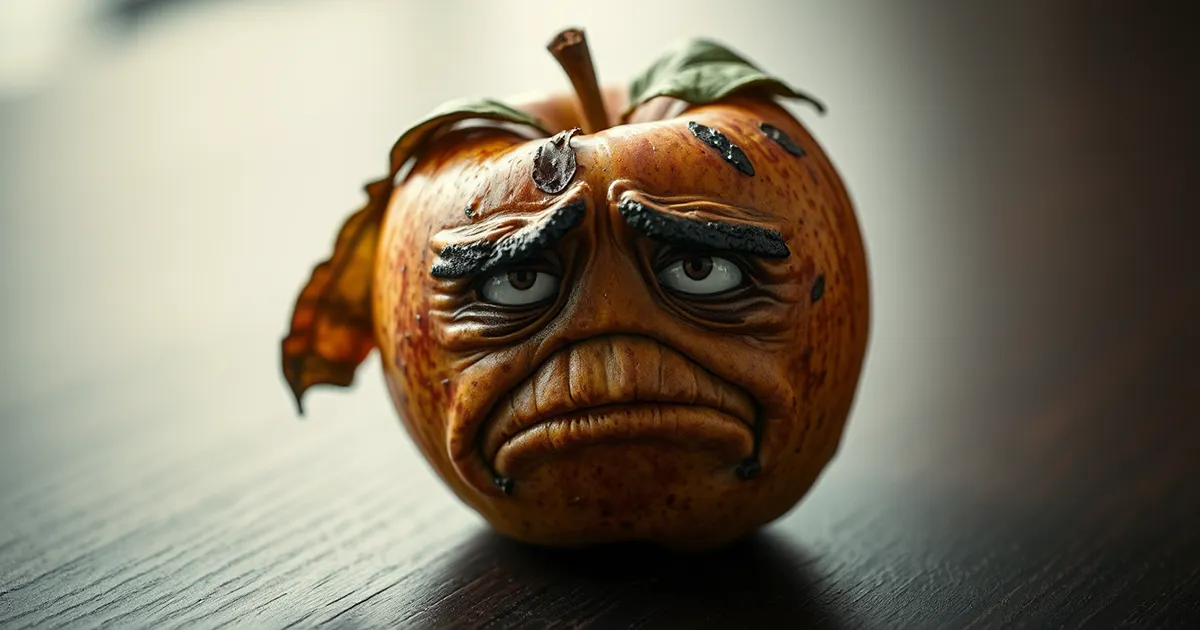 apple verdorben